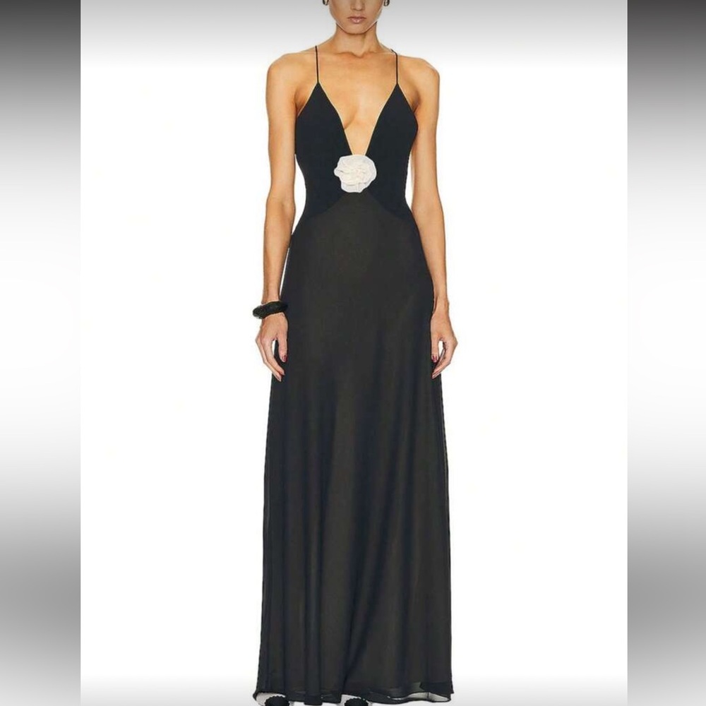 Elegant Black Evening Gown